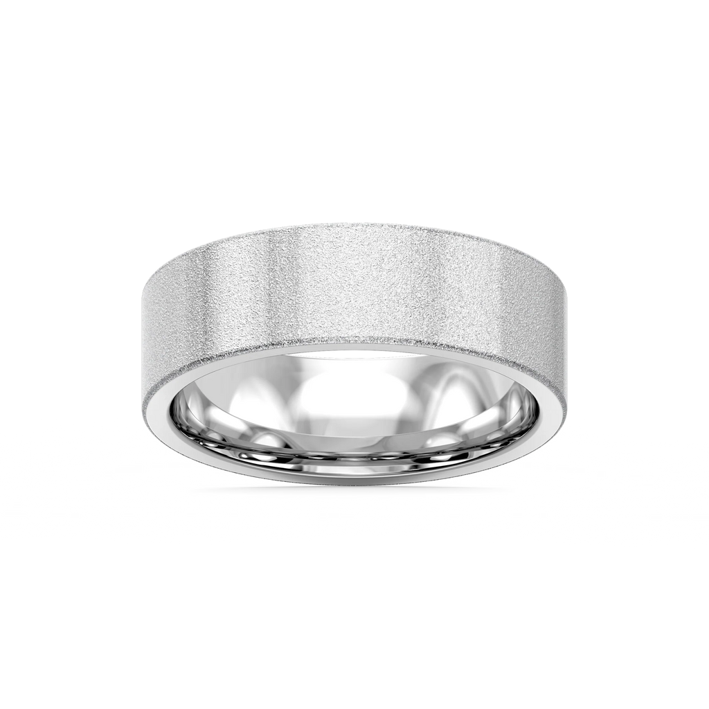 Aspen 6.00mm Flat Plain Metal Band
