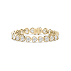 23 ctw Heart LGD East West Bezel Set Tennis Bracelet  - 7 Inches - Signature Collection