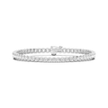 5 ¹⁄₈ ctw Round LGD Bezel Set Tennis Bracelet  - 7 Inches