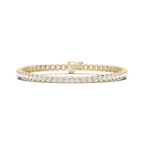 5 ¹⁄₈ ctw Round LGD Bezel Set Tennis Bracelet  - 7 Inches
