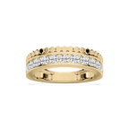 Saylor 1 ctw Round LGD Channel Anniversary Band - 14K Yellow Gold