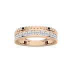 Saylor 1 ctw Round LGD Channel Anniversary Band - 14K Rose Gold