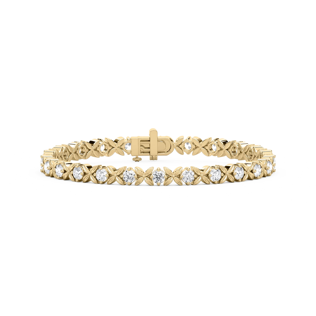 5 ctw Round LGD Classic XO Bracelet - 7 Inches