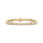 5 ctw Round LGD Classic XO Bracelet - 7 Inches