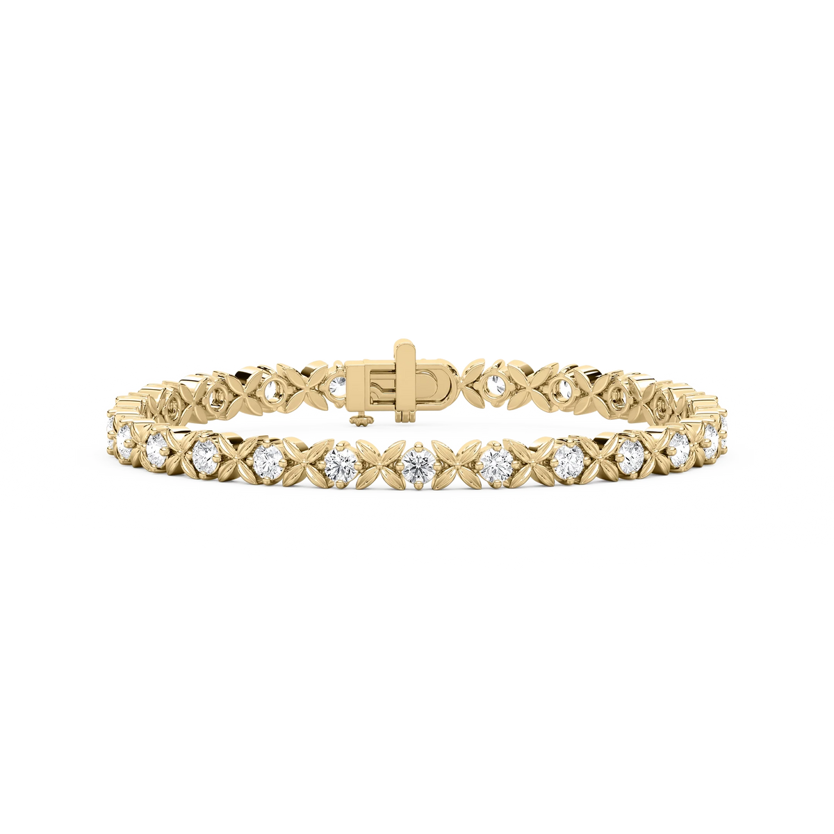 5 ctw Round LGD Classic XO Bracelet - 7 Inches