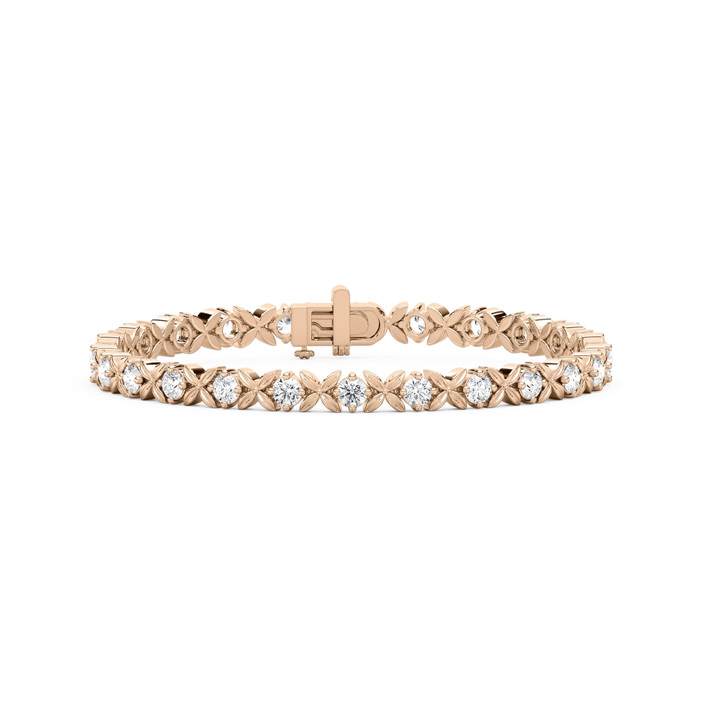 5 ctw Round LGD Classic XO Bracelet - 7 Inches