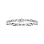 5 ctw Round LGD Classic XO Bracelet - 7 Inches