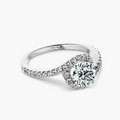 Madison LGD Halo Bypass Wedding Set