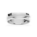 Cooper 2/5 ctw Round LGD 6.40mm Eternity Mens Wedding Band