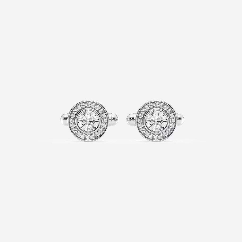 Halo Round Cufflinks image