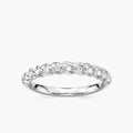 Stormi 1/6 ctw Round LGD Twist Wedding Band - 14K White Gold