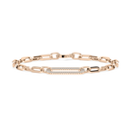 1/3 ctw Round LGD Chain Link Bracelet  - 7 Inches