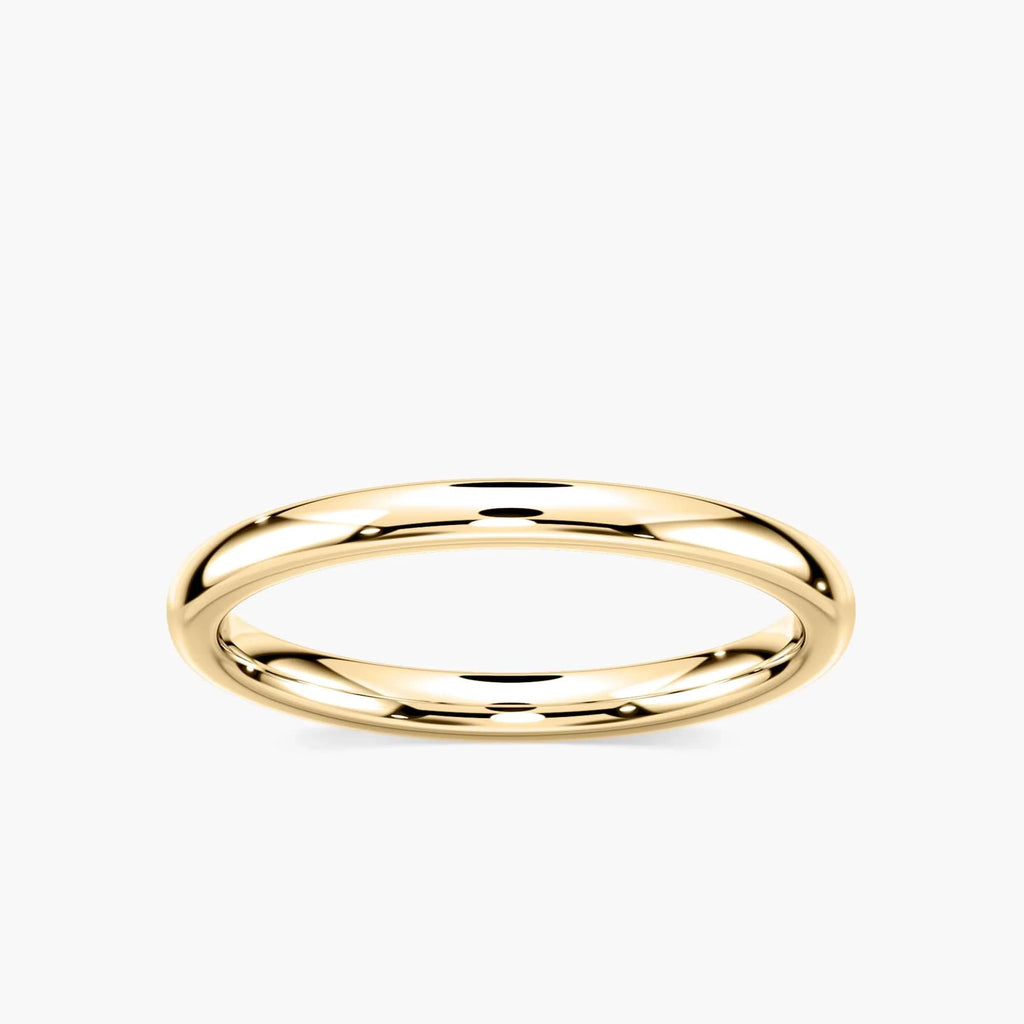 Marie 2.20mm Dome Plain Metal Band