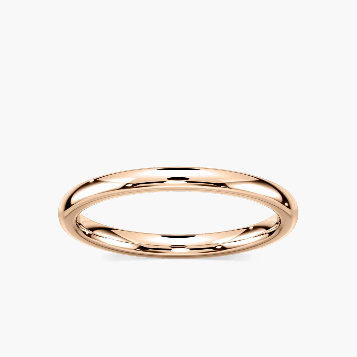 Marie 2.20mm Dome Plain Metal Band