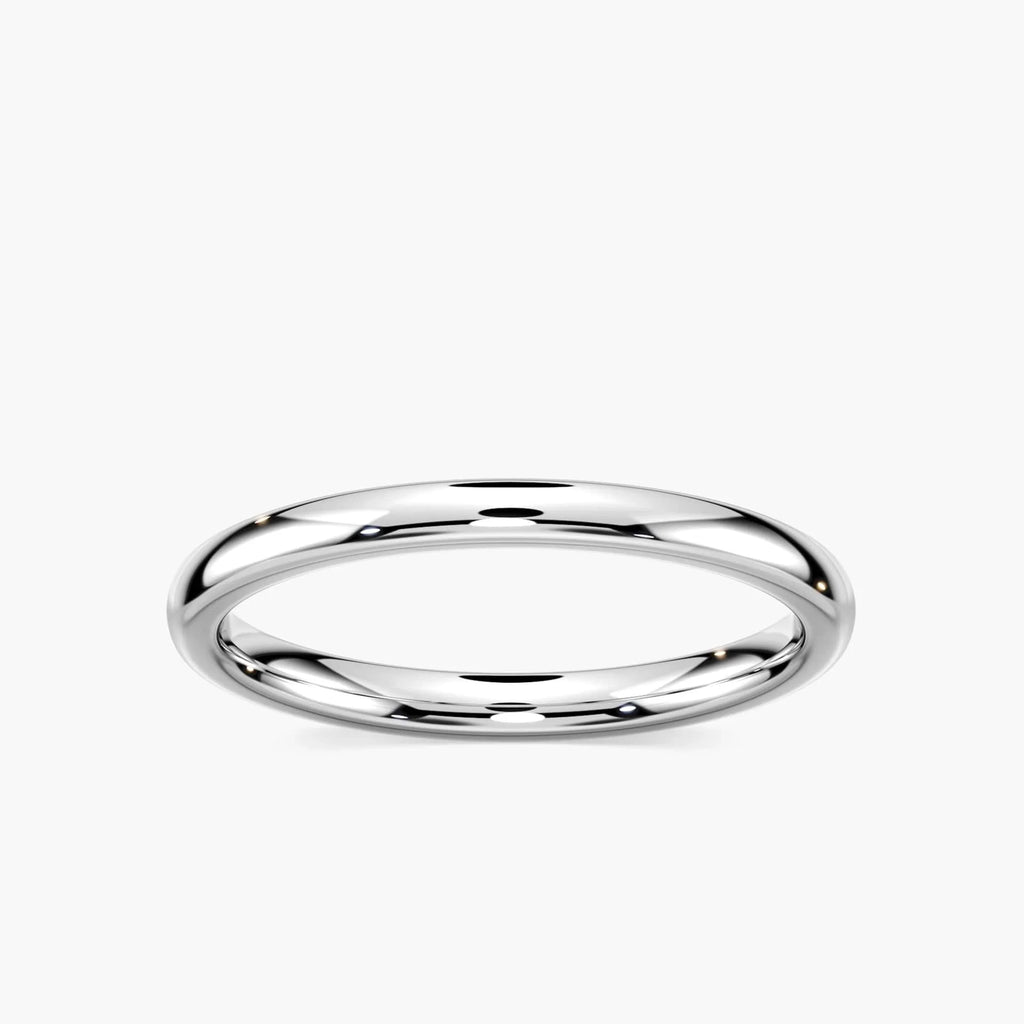 Marie 2.20mm Dome Plain Metal Band