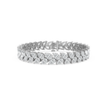 18 ½ ctw Pear LGD Double Row Bracelet - 7 Inches - Signature Collection