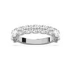 Chorus 2 ⅓ ctw Round LGD Eleven Stone U Prong Anniversary Band - 14K White Gold / F-VS2