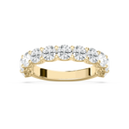 Chorus 2 ⅓ ctw Round LGD Eleven Stone U Prong Anniversary Band - 14K Yellow Gold / F-VS2