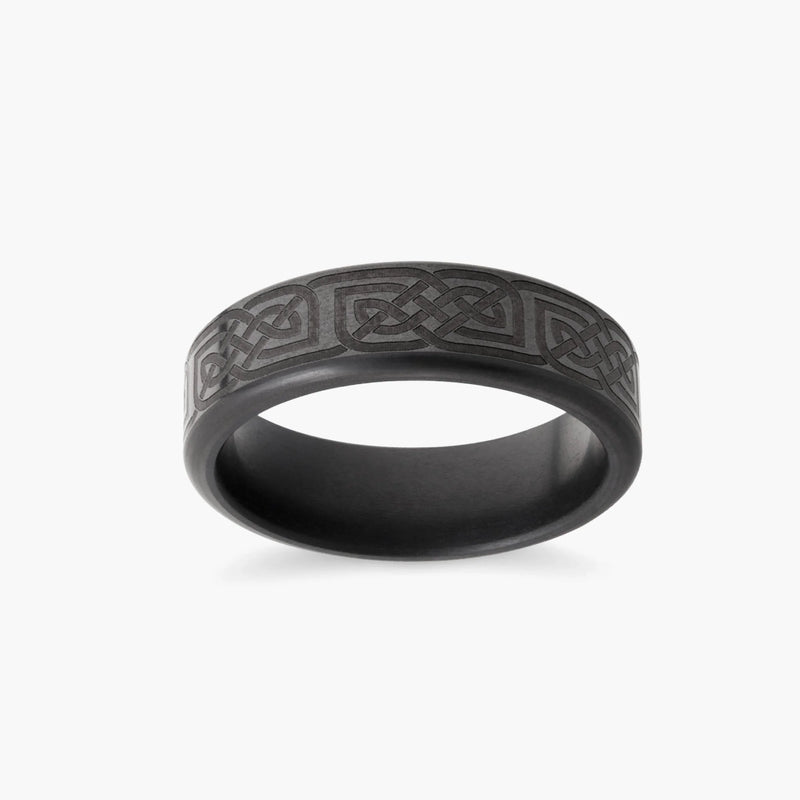 Leonardo Celtic Design Elysium Band - 6mm