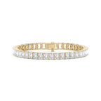 21 ctw Emerald LGD Classic Tennis Bracelet  - 7 Inches - Signature Collection