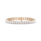 21 ctw Emerald LGD Classic Tennis Bracelet  - 7 Inches - Signature Collection