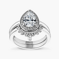 Estelle LGD Channel Halo Wedding Set