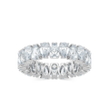 Quinn 4 ½ ctw Pear LGD Alternating Prong Eternity Band