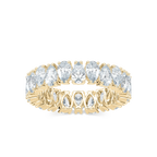 Quinn 4 ½ ctw Pear LGD Alternating Prong Eternity Band