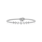 3 ³⁄₄ ctw Round LGD Graduated Tennis Bracelet  - 7 Inches