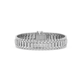 7 ctw Round LGD Grand Pave Cluster Bracelet  - 8 Inches