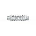 Hadassah Radiant LGD Shared Prong Eternity Band - 14K White Gold / 4 ctw