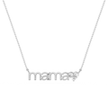 Heart LGD Mama Solitaire Pendant - 16 to 18 Inches