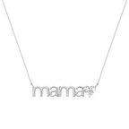 Heart LGD Mama Solitaire Pendant - 16 to 18 Inches