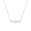 Heart LGD Mom Solitaire Pendant - 16 to 18 Inches