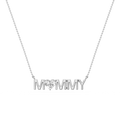 Heart LGD Mommy Solitaire Pendant - 16 to 18 Inches