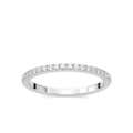 Zoey 1/4 ctw Round LGD Pave Wedding Band