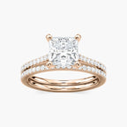 Eliana LGD Petite Prong Wedding Set