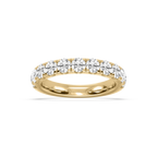 Jennifer Round LGD Eleven Stone Anniversary Band - 18K Yellow Gold / 1 ½ ctw / F-VS2