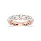 Jennifer Round LGD Eleven Stone Anniversary Band - 18K Rose Gold / 3 ctw / F-VS2