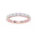 Juliet Emerald LGD East West Shared Prong Eternity Band
