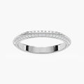 Autumn 1/3 ctw Round LGD Knife Edge Pave Wedding Band