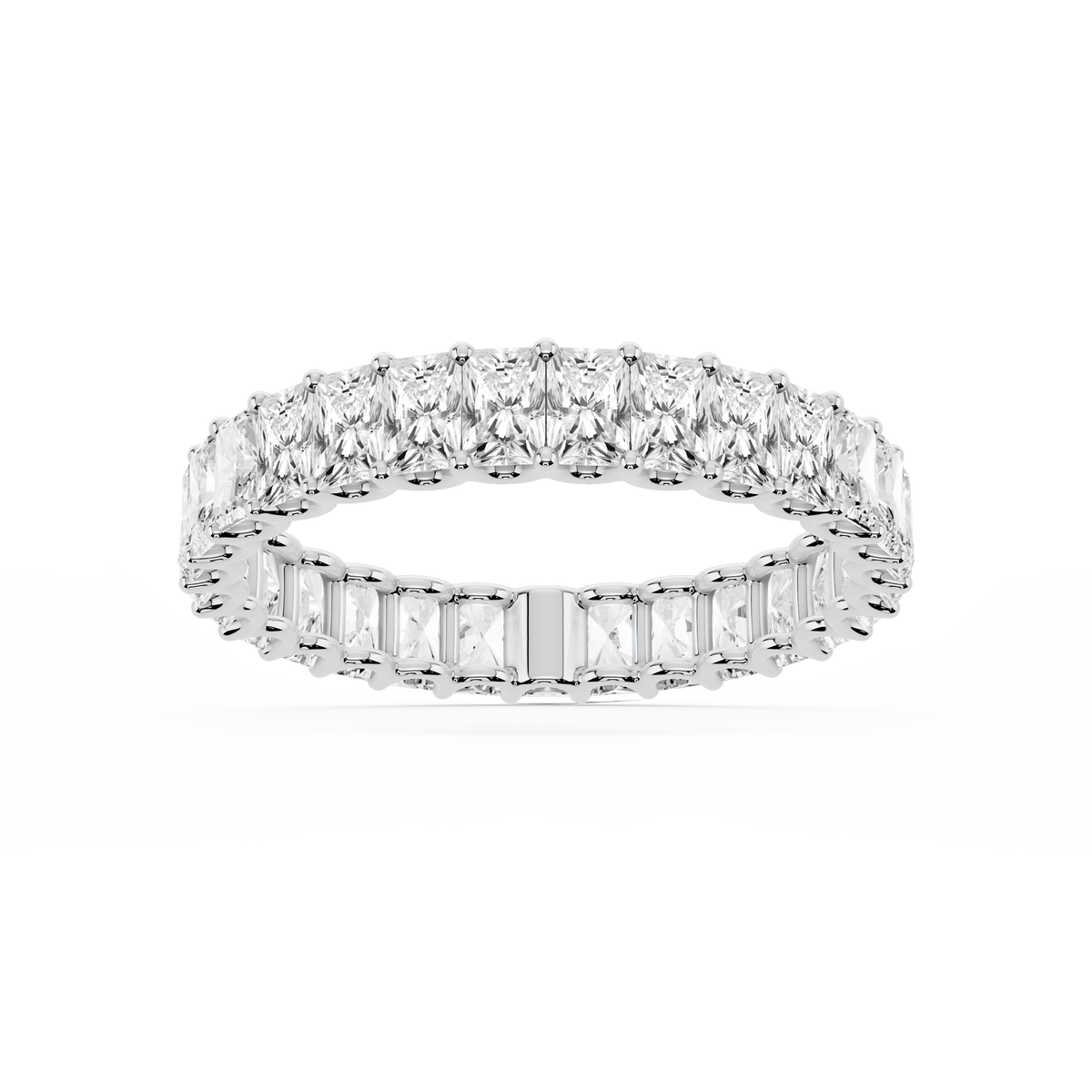 Kylie Radiant LGD U-Prong Eternity Band