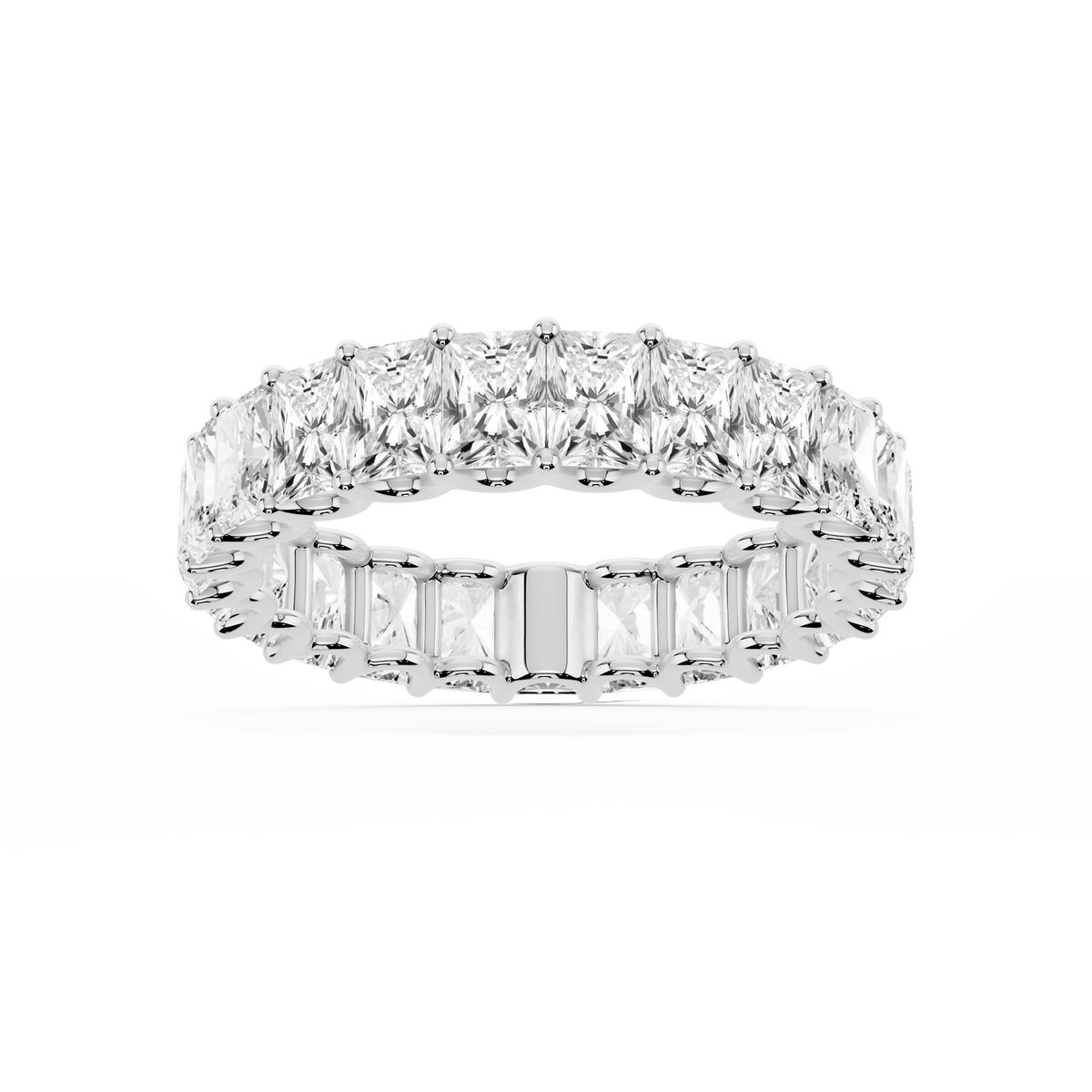 Kylie Radiant LGD U-Prong Eternity Band