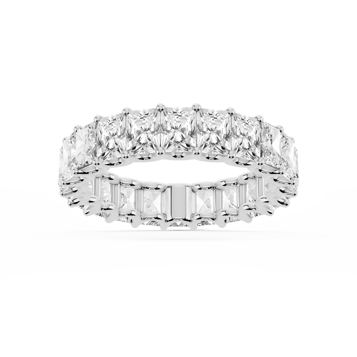 Kylie Radiant LGD U-Prong Eternity Band
