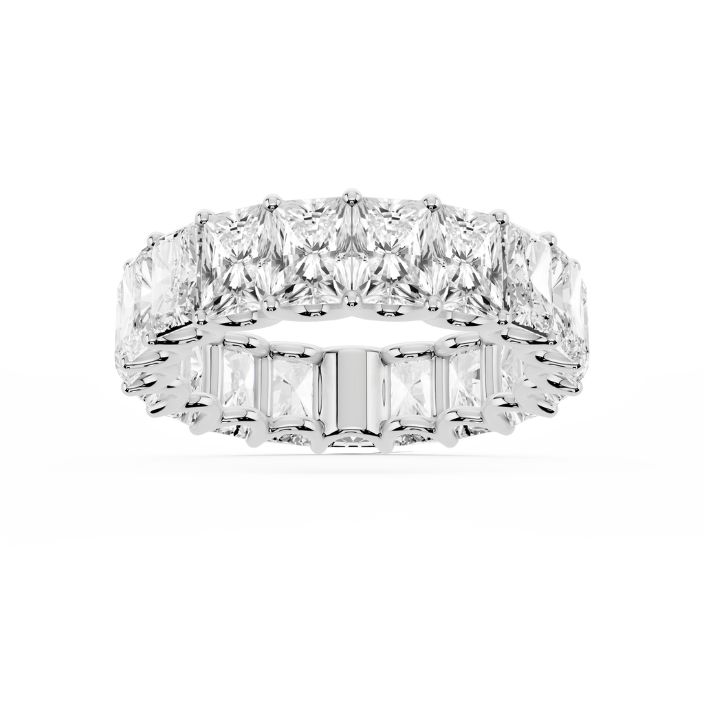 Kylie Radiant LGD U-Prong Eternity Band