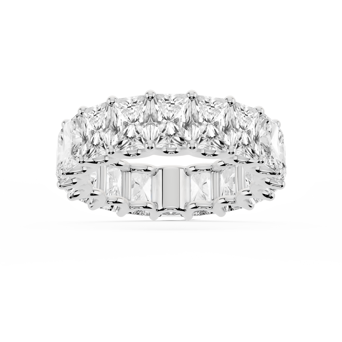 Kylie Radiant LGD U-Prong Eternity Band
