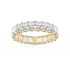 Kylie Radiant LGD U-Prong Eternity Band