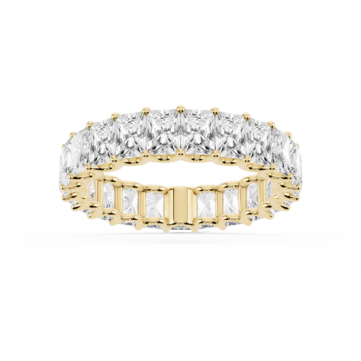 Kylie Radiant LGD U-Prong Eternity Band