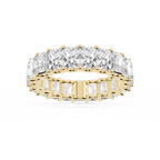 Kylie Radiant LGD U-Prong Eternity Band