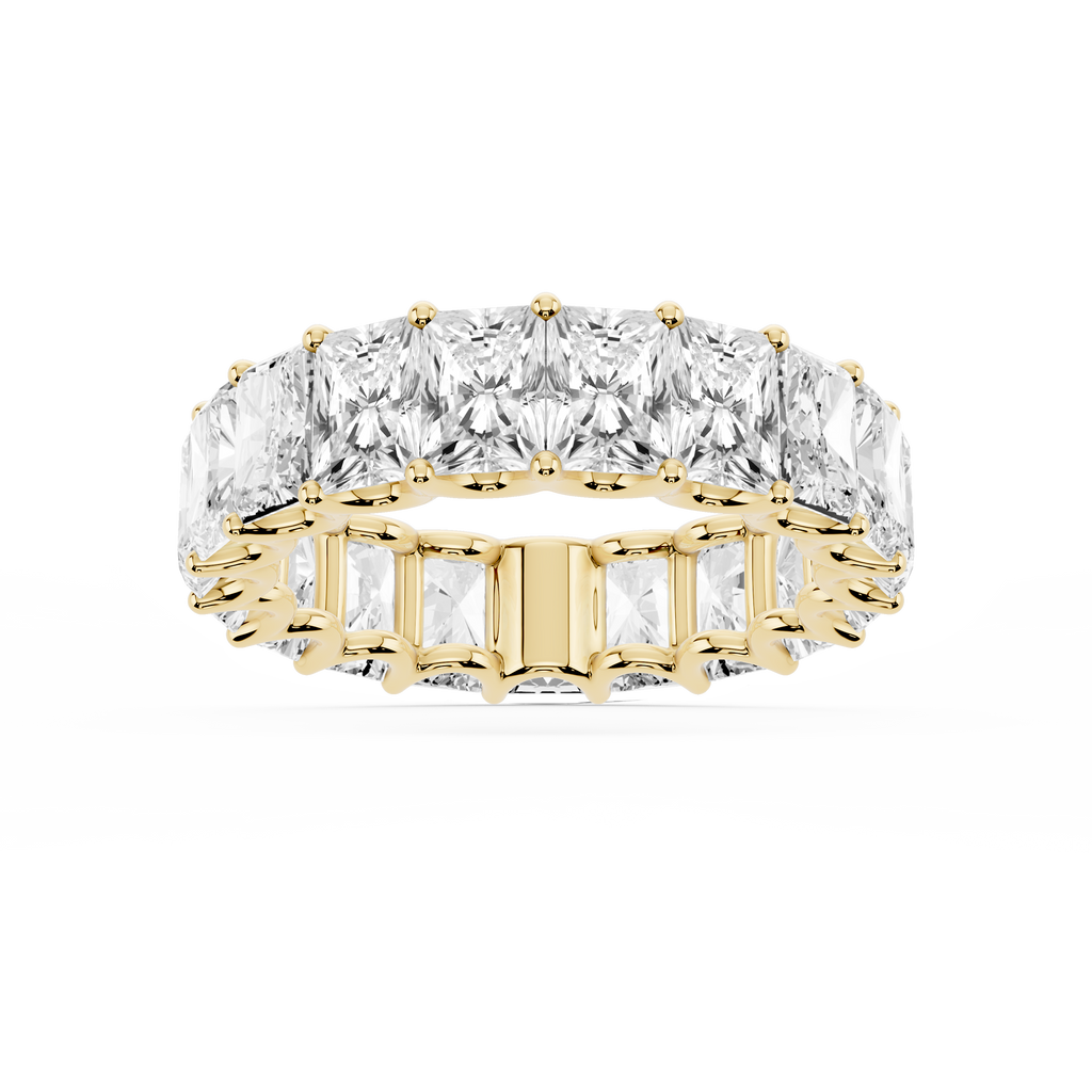 Kylie Radiant LGD U-Prong Eternity Band